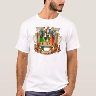 T-shirt Italien irlandais tout américain