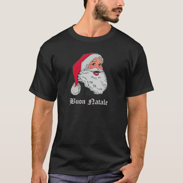 T-shirt Italien le père noël (Devant)