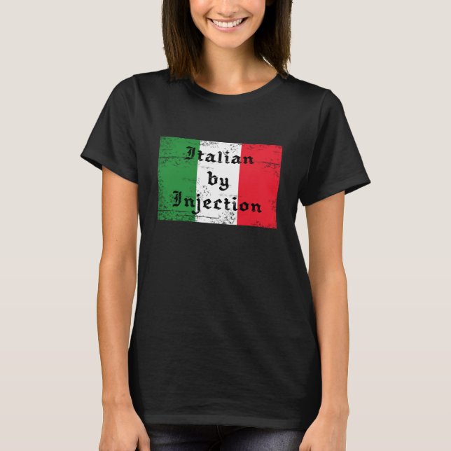 T-shirt Italien par la chemise des femmes drôles (Devant)