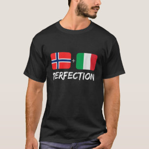 T-shirt Italien Plus Norvégien Perfection Mix Heritage Fla