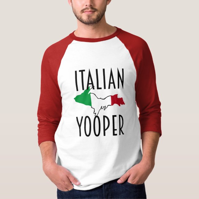 T-shirt italien Yooper Baseball (Devant)