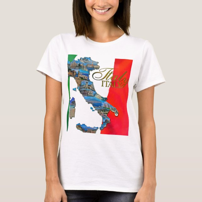 T-shirt Italienne la "botte " (Devant)