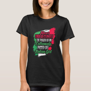 T-shirt Italienne Pour Une Italie 1
