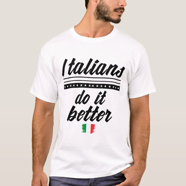T-shirt Italiens (Devant)