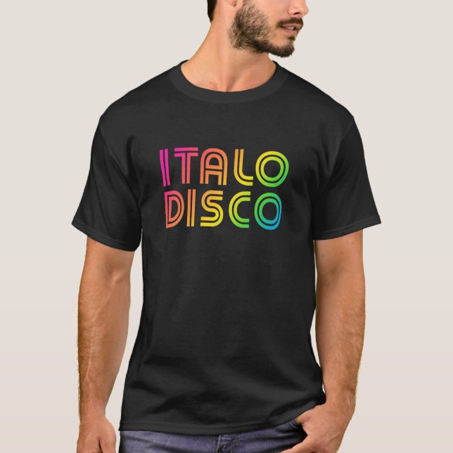 T-shirt Italo-disco (Devant)