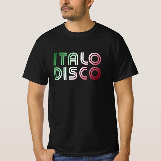 T-shirt Italo Disco (Devant)