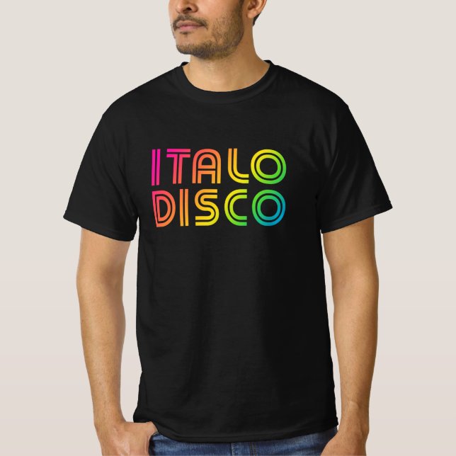 T-shirt Italo-disco (Devant)