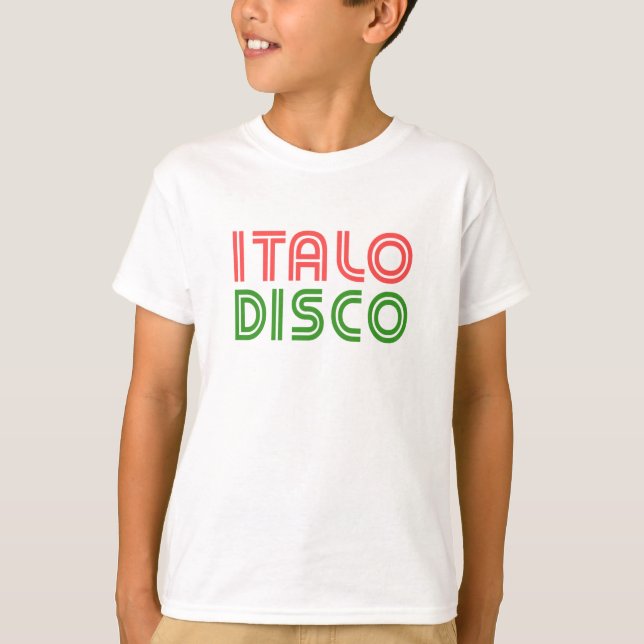 T-shirt Italo Disco (Devant)