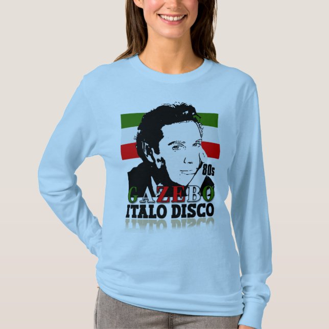 T-shirt Italo Disco Gazebo (Devant)
