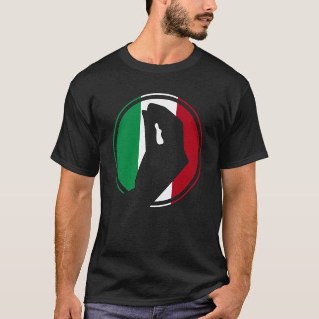 T-shirt Italy Flag Italian Roots Humor  Italian Hand Gestu (Devant)