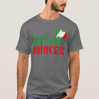 T-shirt Italy Girl Cute Italia Home Country Italian Prince