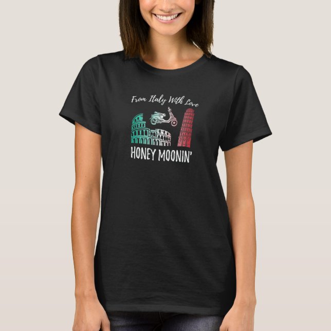 T-shirt Italy Honeymoon (Devant)