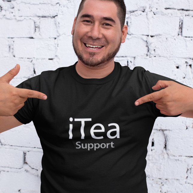 T-shirt iTea support - Un jeu de mots pour les buveurs de  (Créateur téléchargé)
