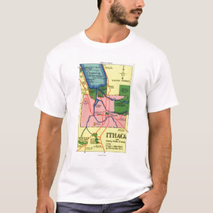 T-shirt Ithaca et points voisins d'intérêt