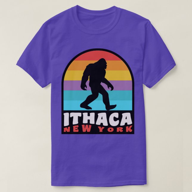 T-shirt Ithaca New York Finger Lakes (Design devant)