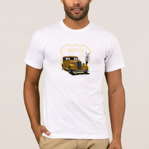 T-shirt Itinéraire 1934 de Plymouth 66