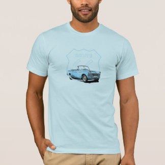 T-shirt Itinéraire 1966 convertible de Triumph Herald 66