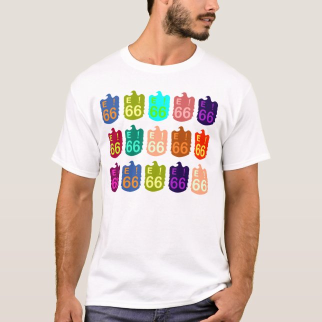 T-shirt Itinéraire 66 (Devant)