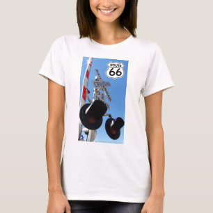 T-shirt Itinéraire 66 de croisement de chemin de fer de