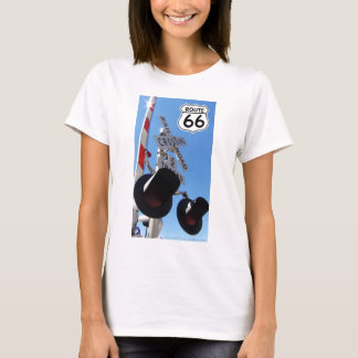 T-shirt Itinéraire 66 de croisement de chemin de fer de