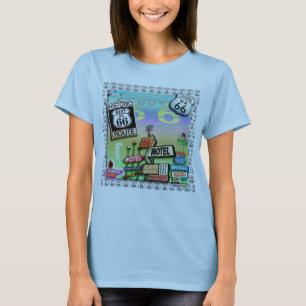 T-shirt ITINÉRAIRE 66 - TEE - SHIRT LÉGER de S des FEMME