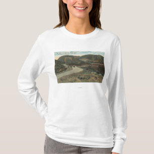 T-shirt Itinéraire de Ridge vers la coupe et Bakersfield
