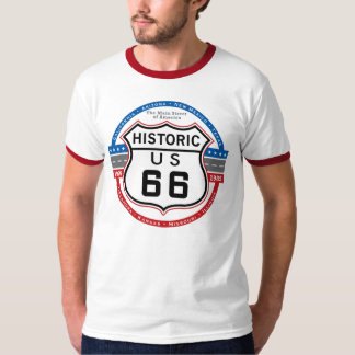 T-shirt Itinéraire historique 66