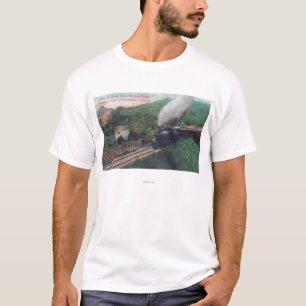 T-shirt Itinéraire Pacifique du nord-ouest pittoresque de