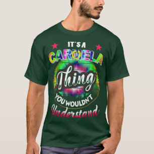 T-shirt It's A Carmela Thing Tie Dye 60s 70s Hippie Carme