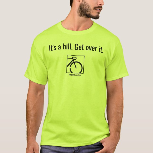 T-shirt it's A Hill Light Colors Men (Devant)