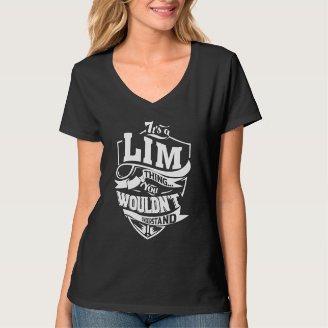T-shirt It's A Lim Thing   (Devant)