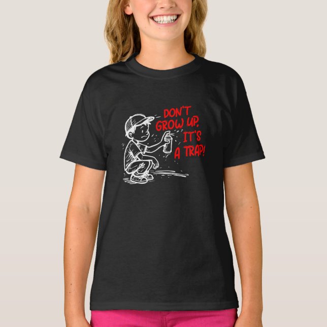 T-shirt It's a trap (Devant)