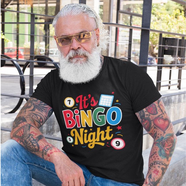 T-shirt It's Bingo Night"– Colorful Bingo  (Créateur téléchargé)