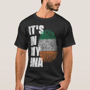 T-shirt IT'S IN MY DNA Ireland Flag