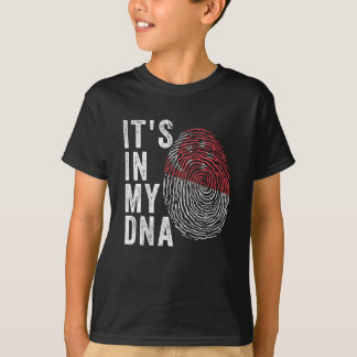 T-shirt It's In My DNA - Singapore Flag