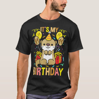 T-shirt Its My 11th Birthday Otter 