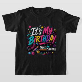 T-shirt It's My Birthday | Kids T Shirt | SpinNations