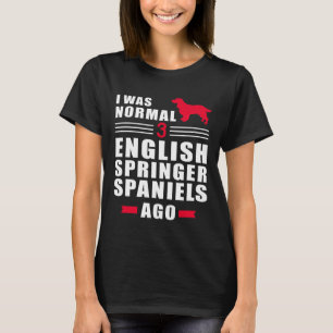T-shirt Its Not Dog Hair Its English Springer Espagne