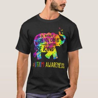 T-shirt It's Okay To Be Different Elephant Autism