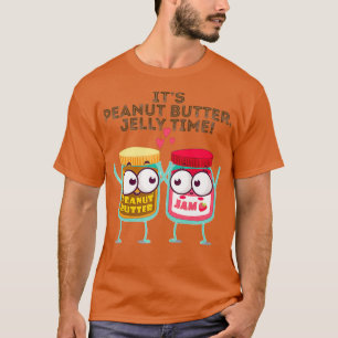 T-shirt Its Peanut Butter Jelly Time Funny Gift Idea