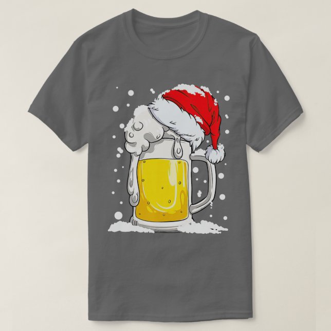 T-shirt Its The Most Wonderful Time For A Beer Christmas S (Design devant)