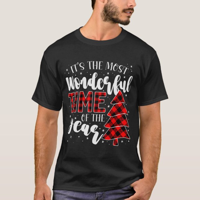 T-shirt Its The Most Wonderful Time Of The Year Christmas  (Devant)