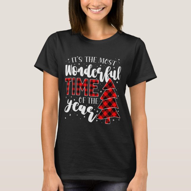 T-shirt Its The Most Wonderful Time Of The Year Christmas  (Devant)