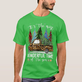 T-shirt It's The Most Wonderful Time Of The Year Leopard T