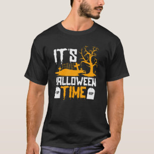T-shirt Itu2019s Halloween Costume Éffrayant de cimetière