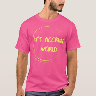 T-shirt Itx27s comptabilité d'exercice 26