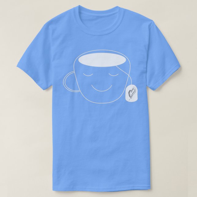 T-shirt Itx27s e tea drôle de conception simple théière (Design devant)