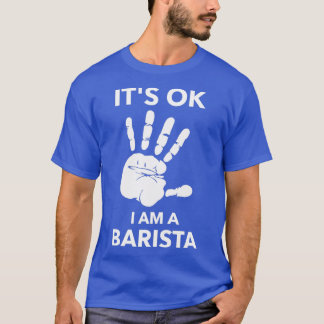 T-shirt ITx27S OK JE SUIS UN BARISTA