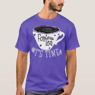 T-shirt Itx27s Time For Tea Tea Time Framed 1