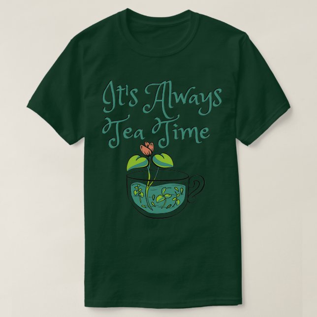 T-shirt Itx27s Toujours Tea Time 2 (Design devant)